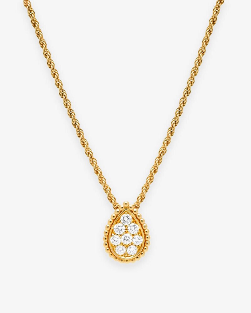 Dark Amber Pendant Necklace – Image 2